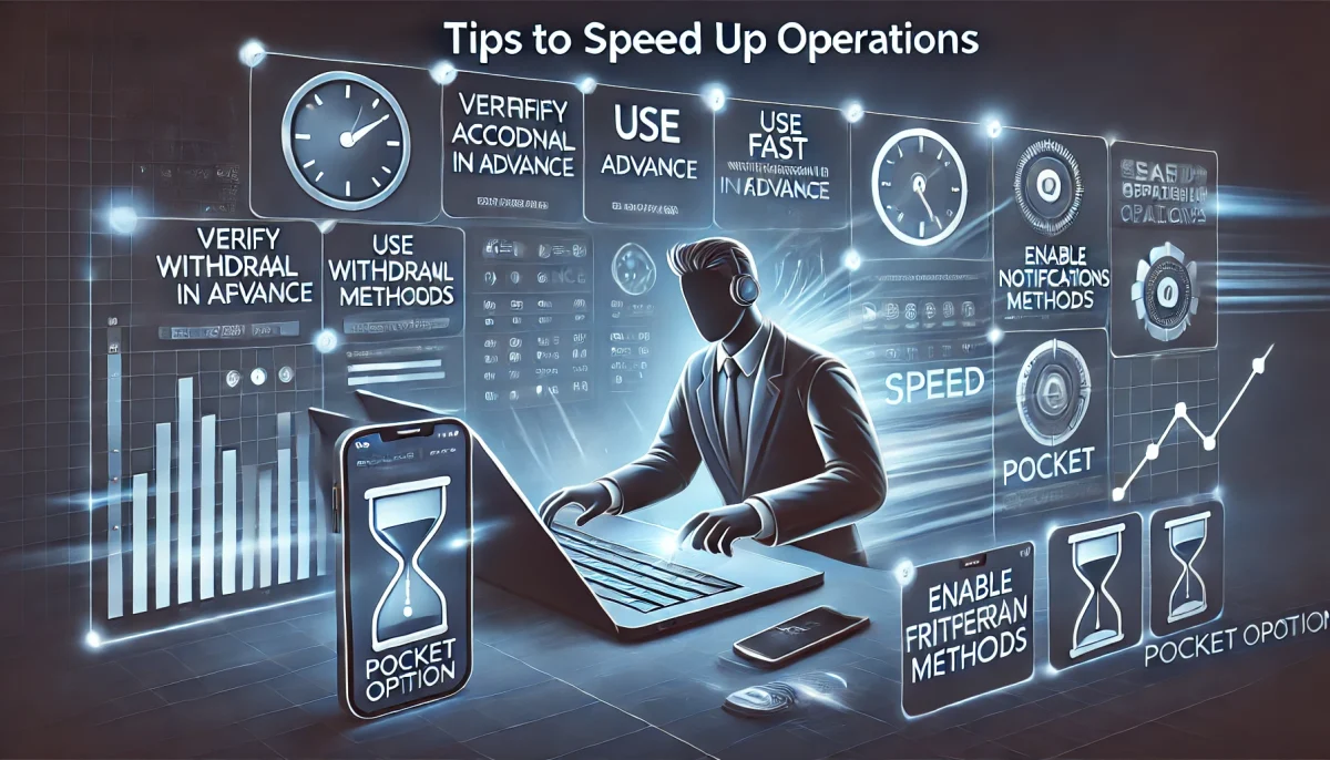Советы по ускорению операций и как осуществить вывод Pocket Option