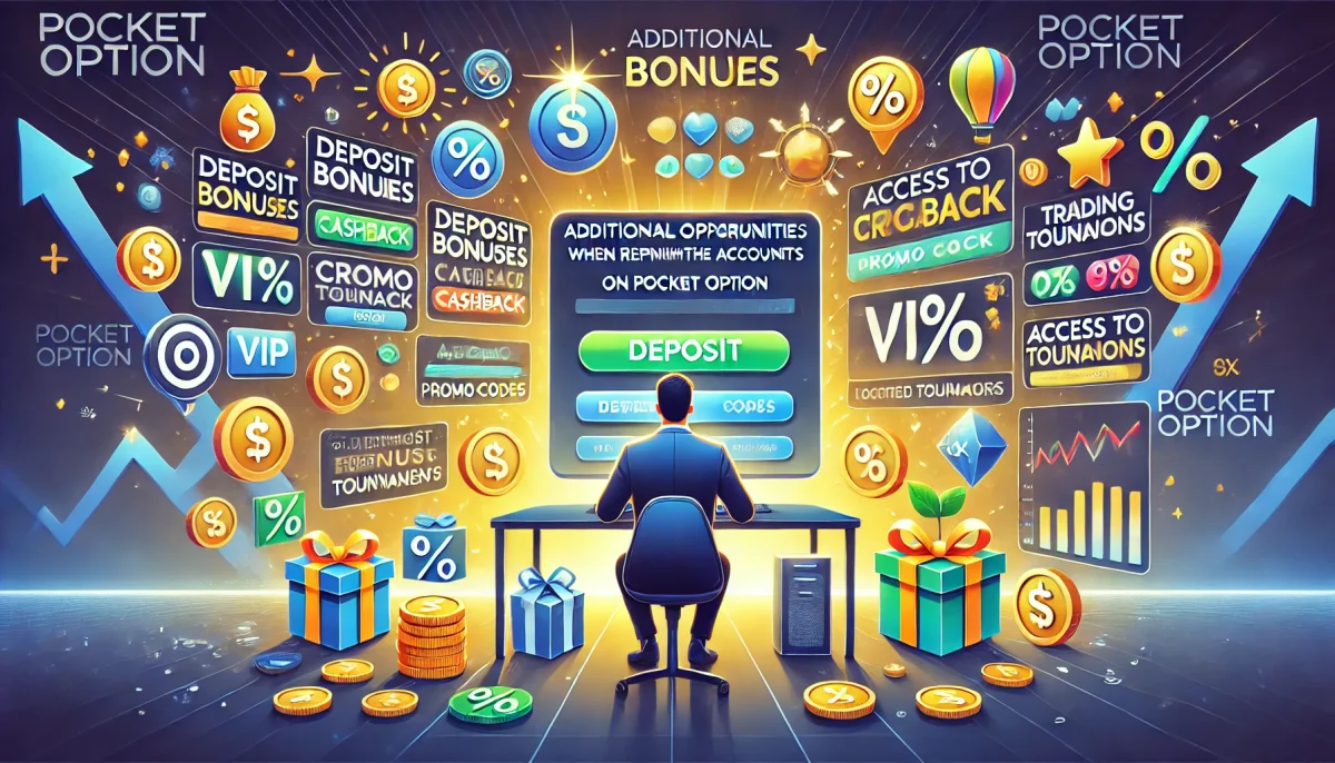 Дополнительные возможности при пополнении счета