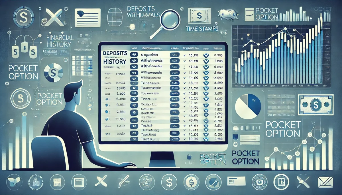 История финансовых операций у брокера